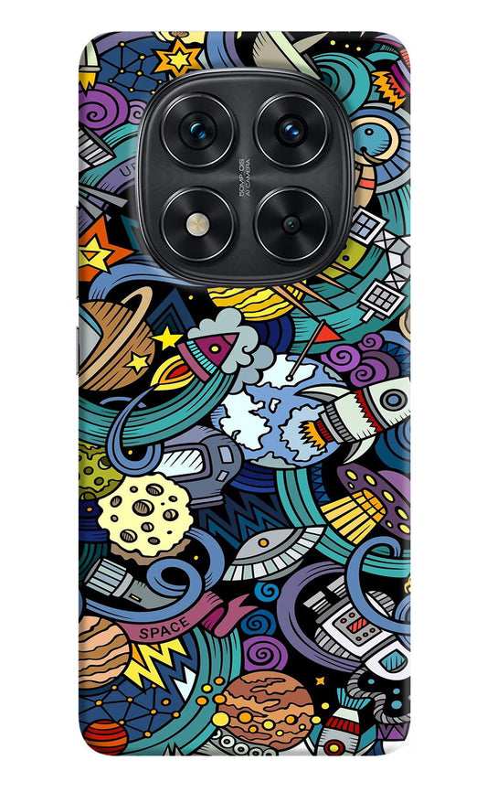 Space Abstract Redmi Note 14 Pro 5G Hard Case Back Cover by Casekaro