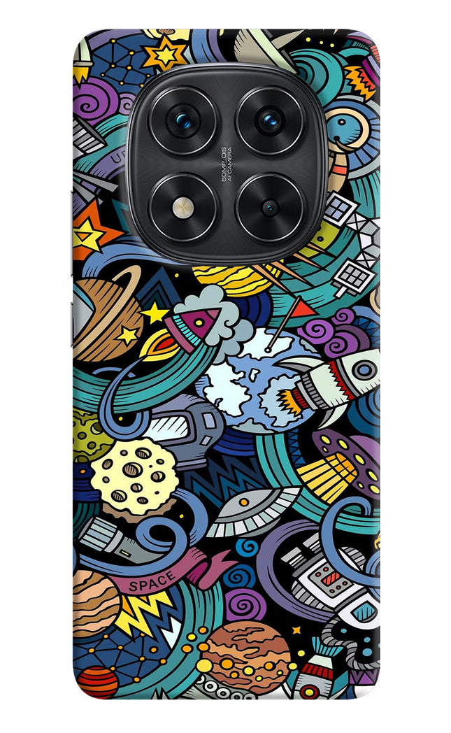 Space Abstract Redmi Note 14 Pro 5G Hard Case Back Cover by Casekaro