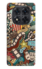 Cinema Abstract Redmi Note 14 Pro 5G Hard Case Back Cover by Casekaro
