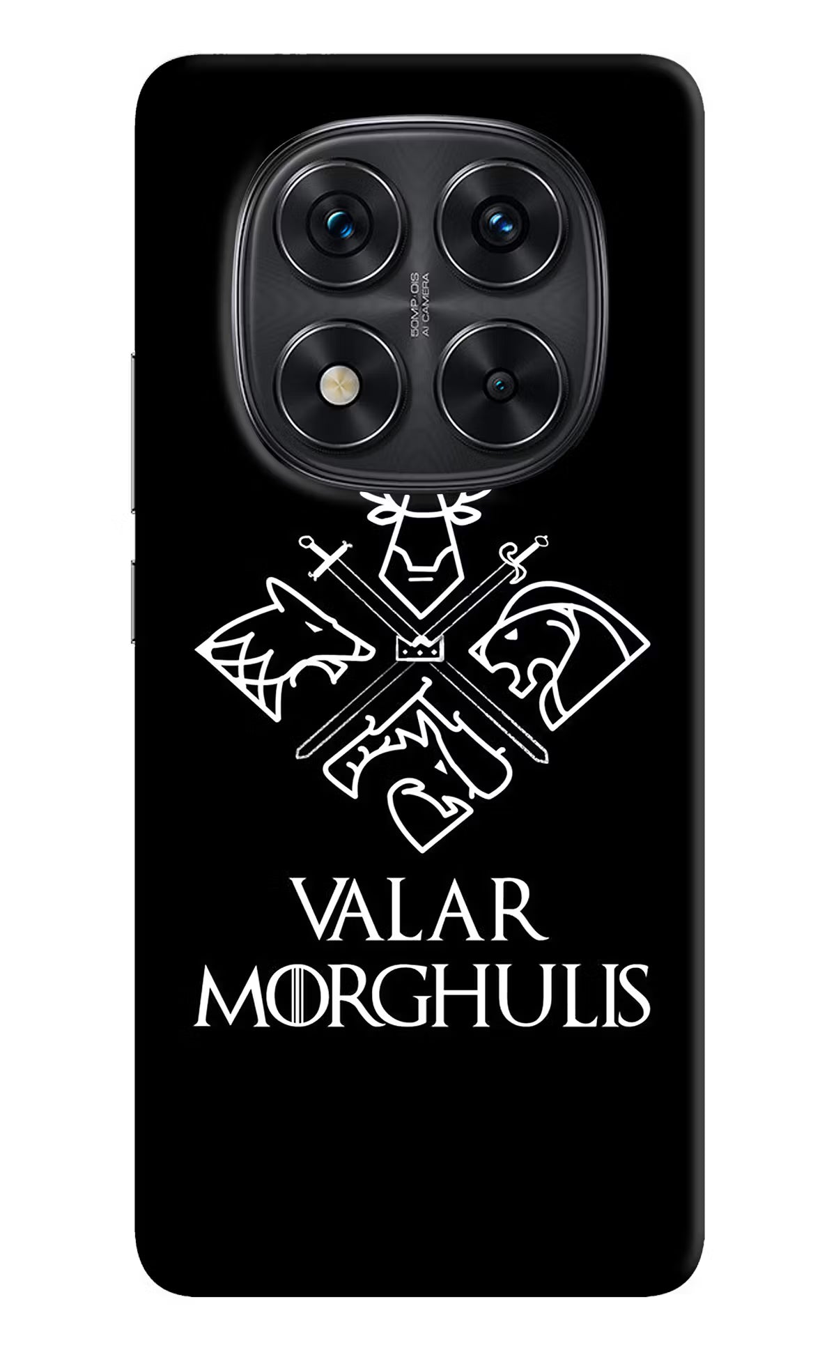 Valar Morghulis | Game Of Thrones Redmi Note 14 Pro 5G Hard Case Back Cover by Casekaro
