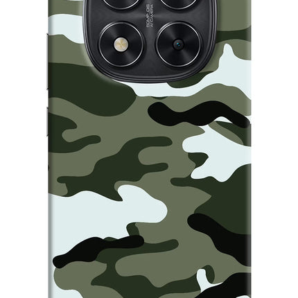 Camouflage Redmi Note 14 Pro 5G Hard Case Back Cover by Casekaro
