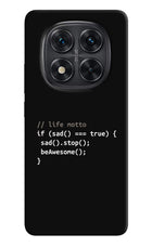 Life Motto Code Redmi Note 14 Pro 5G Hard Case Back Cover by Casekaro