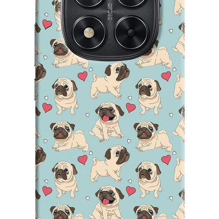 Pug Dog Redmi Note 14 Pro 5G Hard Case Back Cover by Casekaro