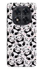 Cute Panda Redmi Note 14 Pro 5G Hard Case Back Cover by Casekaro