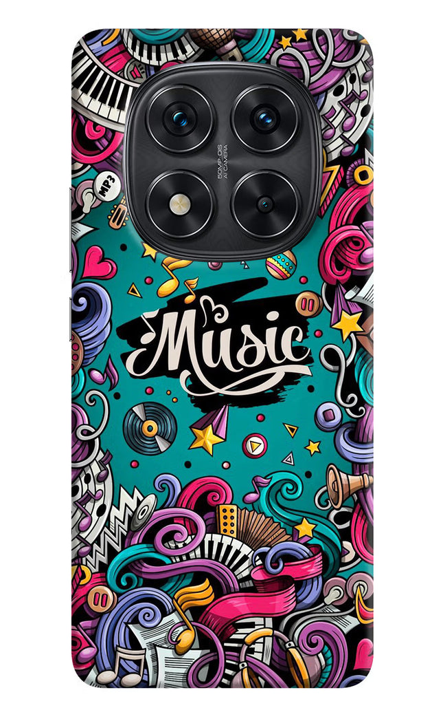 Music Graffiti Redmi Note 14 Pro 5G Hard Case Back Cover by Casekaro