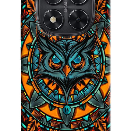 Angry Owl Art Redmi Note 14 Pro 5G Hard Case Back Cover by Casekaro