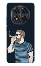 Smoking Redmi Note 14 Pro 5G Hard Case Back Cover by Casekaro