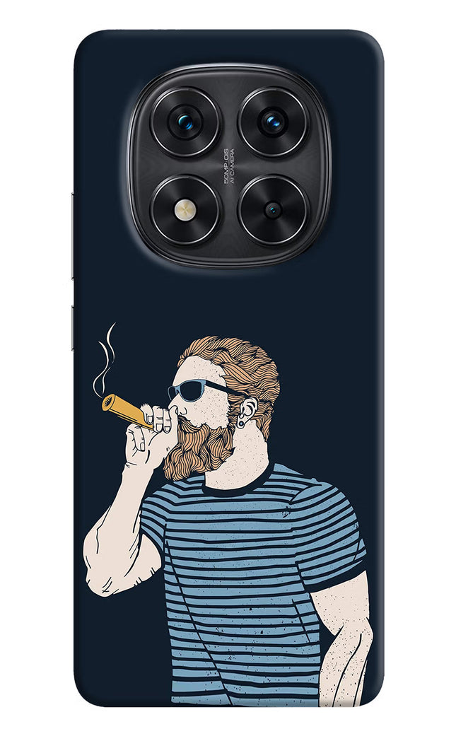 Smoking Redmi Note 14 Pro 5G Hard Case Back Cover by Casekaro