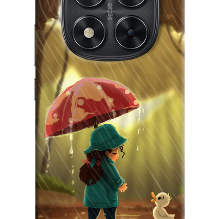 Rainy Day Redmi Note 14 Pro 5G Hard Case Back Cover by Casekaro