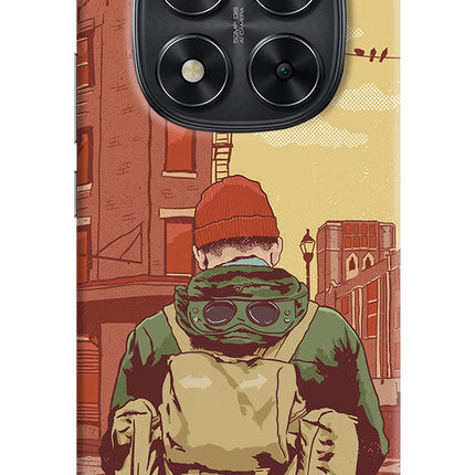 Adventurous Redmi Note 14 Pro 5G Hard Case Back Cover by Casekaro