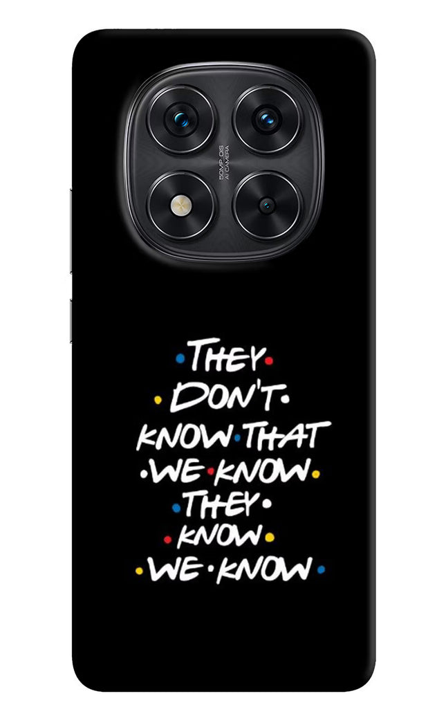 FRIENDS Dialogue Redmi Note 14 Pro 5G Hard Case Back Cover by Casekaro
