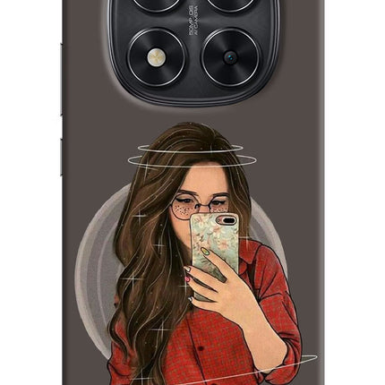 Selfie Queen Redmi Note 14 Pro 5G Hard Case Back Cover by Casekaro