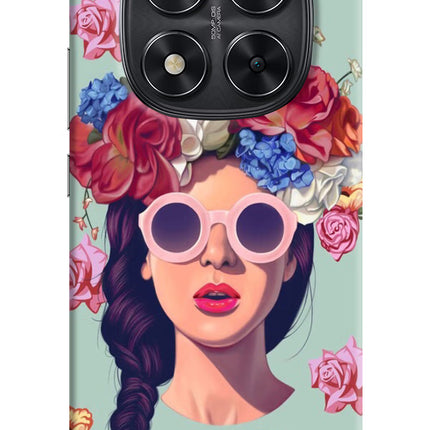 Pretty Girl Redmi Note 14 Pro 5G Hard Case Back Cover by Casekaro