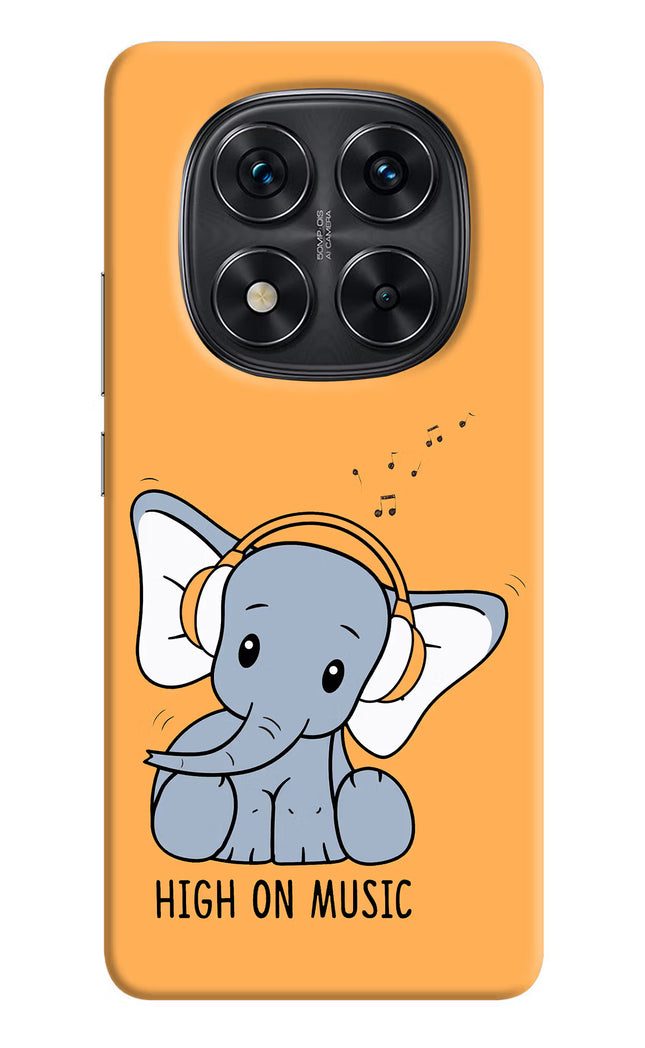 High On Music Redmi Note 14 Pro 5G Hard Case Back Cover by Casekaro