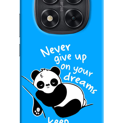 Keep Sleeping Redmi Note 14 Pro 5G Hard Case Back Cover by Casekaro