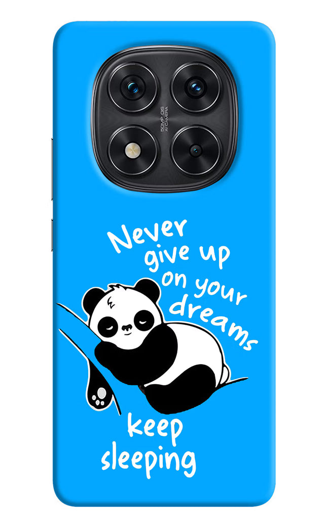 Keep Sleeping Redmi Note 14 Pro 5G Hard Case Back Cover by Casekaro