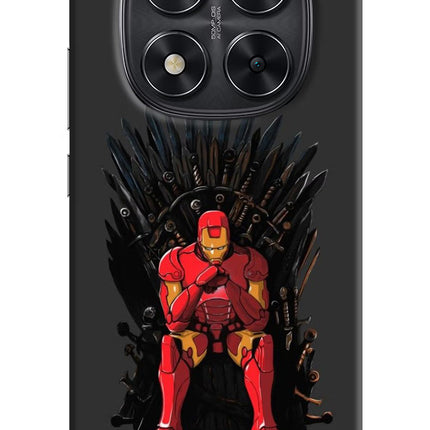 Ironman Throne Redmi Note 14 Pro 5G Hard Case Back Cover by Casekaro