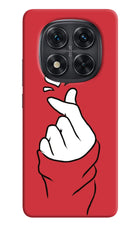 Korean Love Sign Redmi Note 14 Pro 5G Hard Case Back Cover by Casekaro
