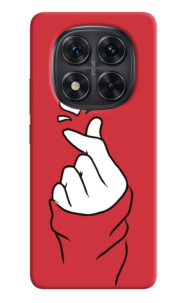 Korean Love Sign Redmi Note 14 Pro 5G Hard Case Back Cover by Casekaro