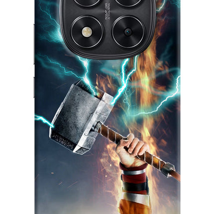 Thor Hammer Mjolnir Redmi Note 14 Pro 5G Hard Case Back Cover by Casekaro