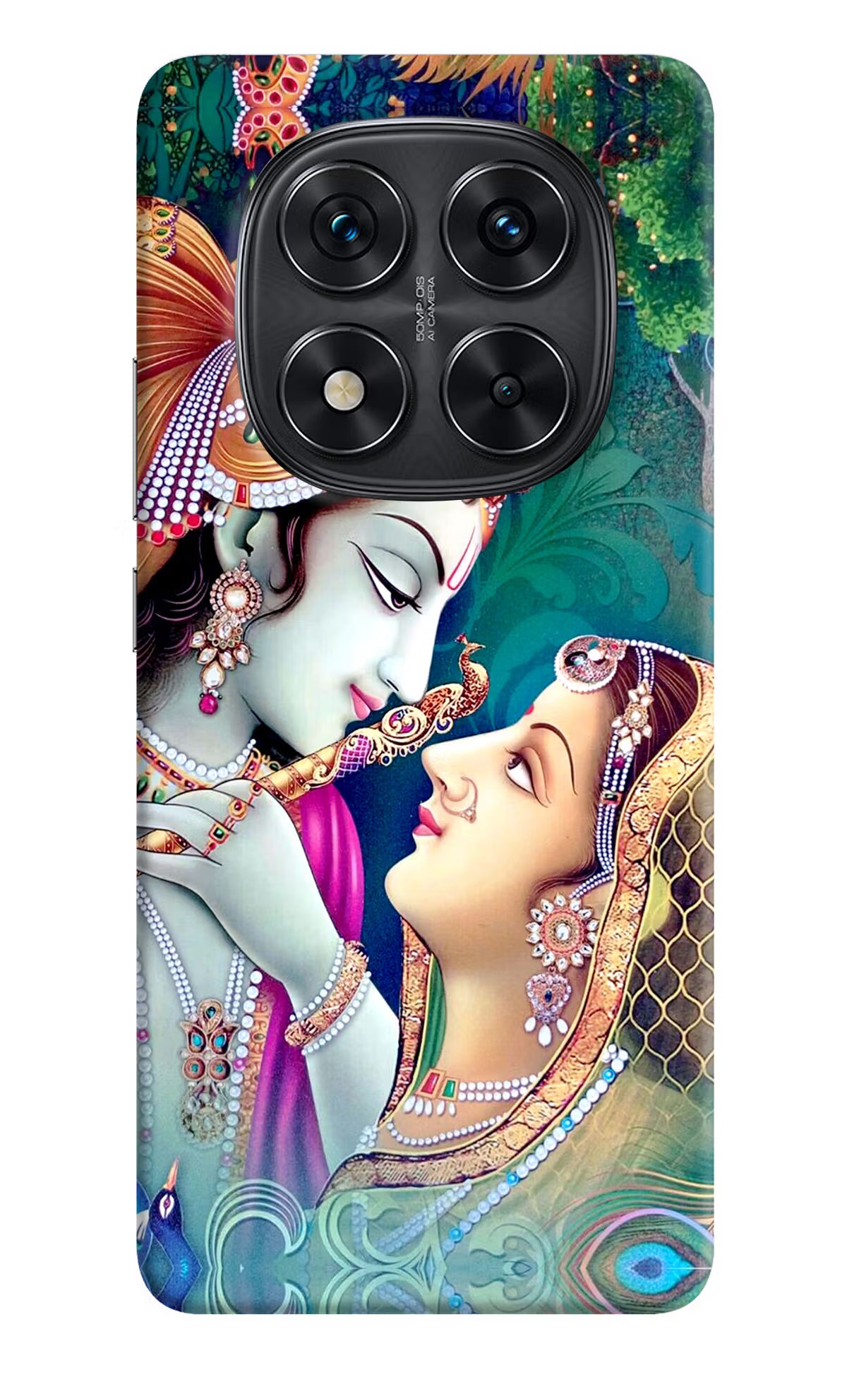 Lord Radha Krishna Redmi Note 14 Pro 5G Hard Case Back Cover by Casekaro