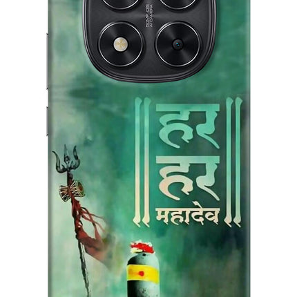 Har Har Mahadev Shivling Redmi Note 14 Pro 5G Hard Case Back Cover by Casekaro