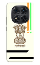 Satyamev Jayate Brown Logo Redmi Note 14 Pro 5G Hard Case Back Cover by Casekaro