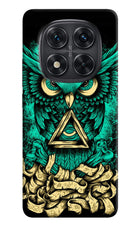 Green Owl Redmi Note 14 Pro 5G Hard Case Back Cover by Casekaro
