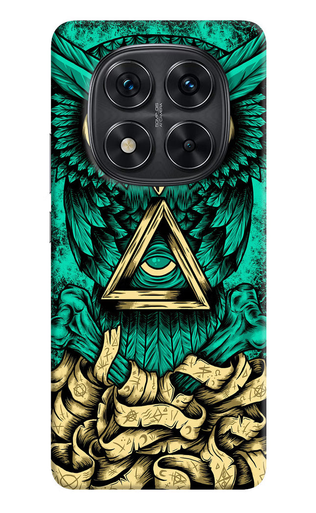Green Owl Redmi Note 14 Pro 5G Hard Case Back Cover by Casekaro