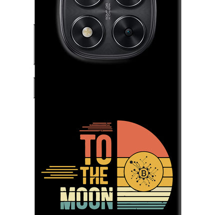 To the Moon Redmi Note 14 Pro 5G Hard Case Back Cover by Casekaro