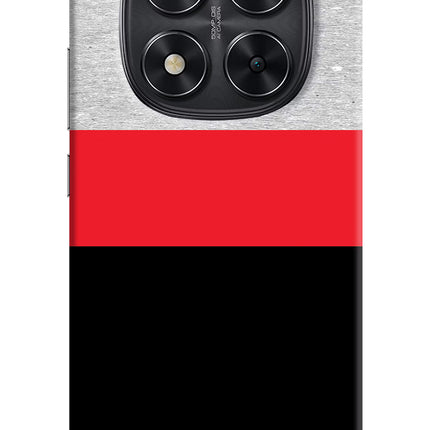 Tri Color Pattern Redmi Note 14 Pro 5G Hard Case Back Cover by Casekaro