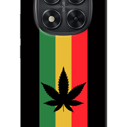 Weed Flag Redmi Note 14 Pro 5G Hard Case Back Cover by Casekaro