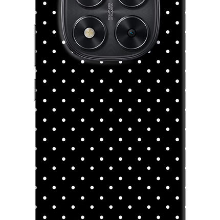 White Dots Redmi Note 14 Pro 5G Hard Case Back Cover by Casekaro