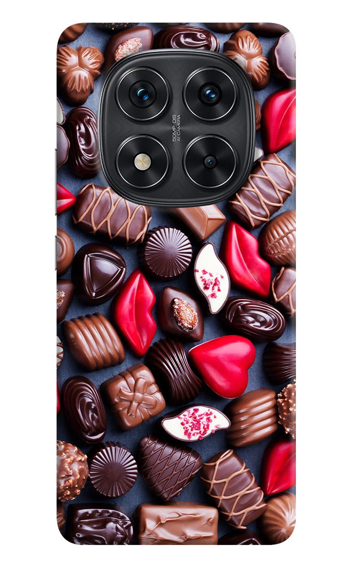 Chocolates Redmi Note 14 Pro 5G Hard Case Back Cover by Casekaro