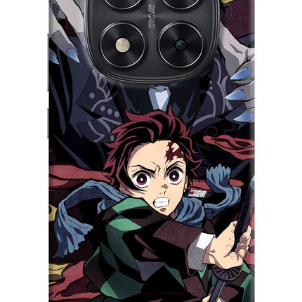 Demon Slayer Redmi Note 14 Pro 5G Hard Case Back Cover by Casekaro