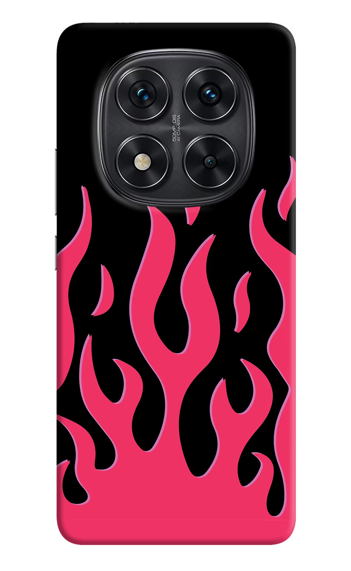 Fire Flames Redmi Note 14 Pro 5G Hard Case Back Cover by Casekaro