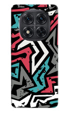 Geometric Graffiti Redmi Note 14 Pro 5G Hard Case Back Cover by Casekaro