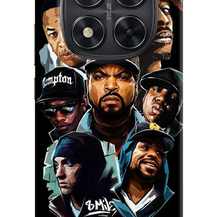 Rappers Redmi Note 14 Pro 5G Hard Case Back Cover by Casekaro