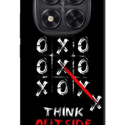 Think out of the BOX Redmi Note 14 Pro 5G Hard Case Back Cover by Casekaro