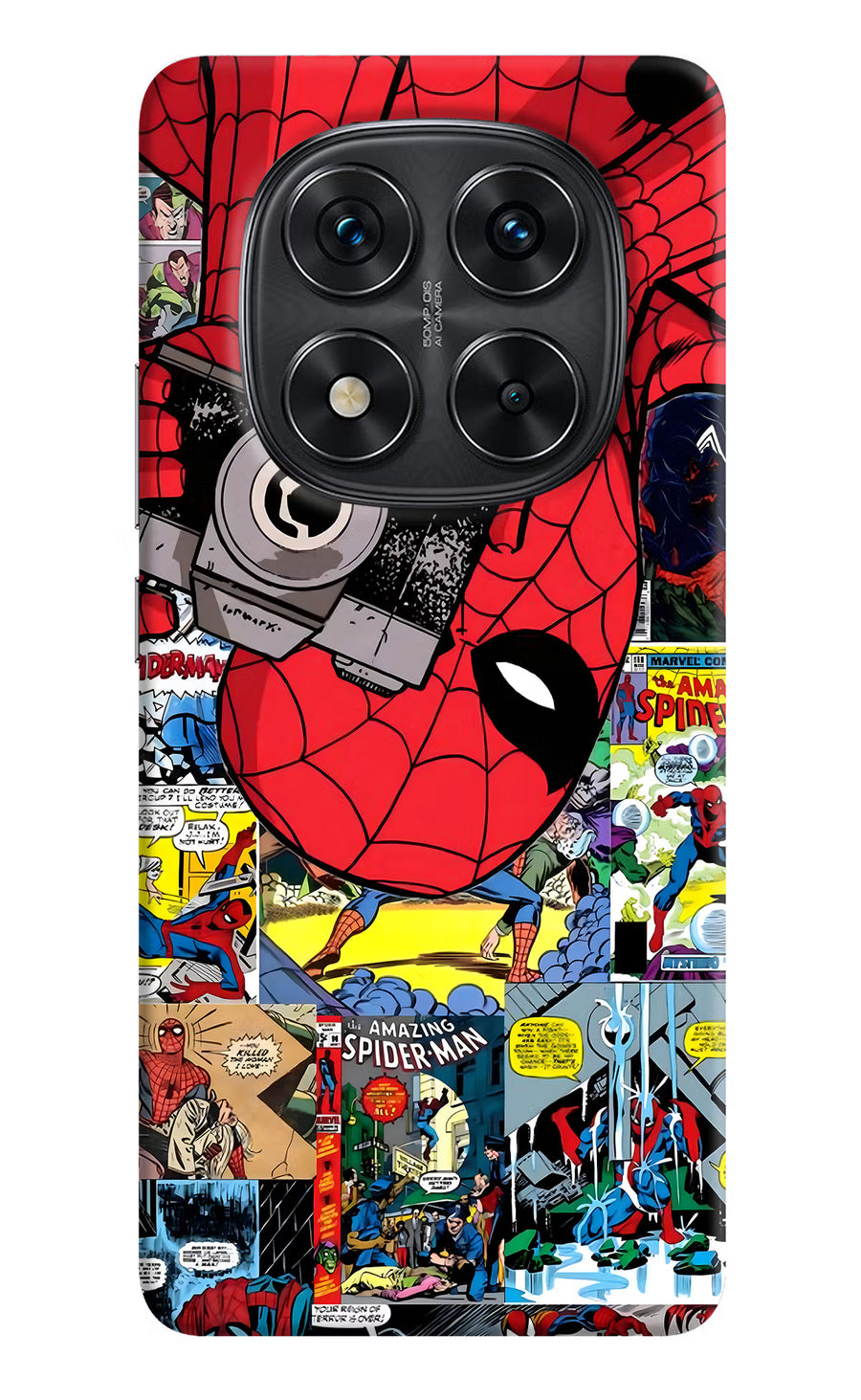 Spider Man Redmi Note 14 Pro 5G Back Cover, Hard case