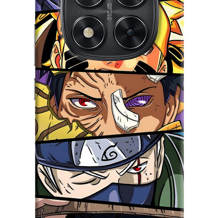 Naruto Character Redmi Note 14 Pro 5G Hard Case Back Cover by Casekaro
