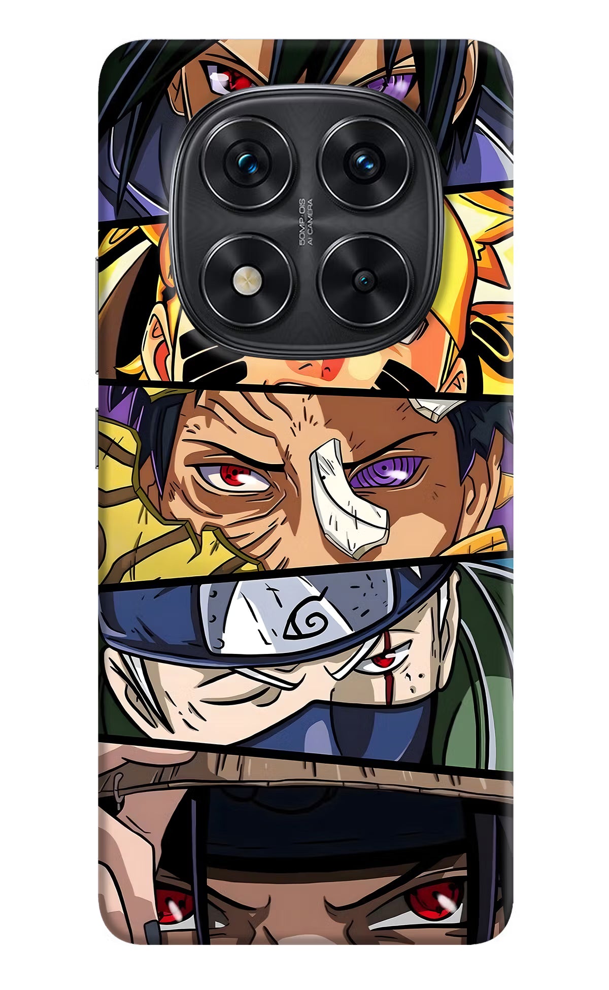 Naruto Character Redmi Note 14 Pro 5G Hard Case Back Cover by Casekaro