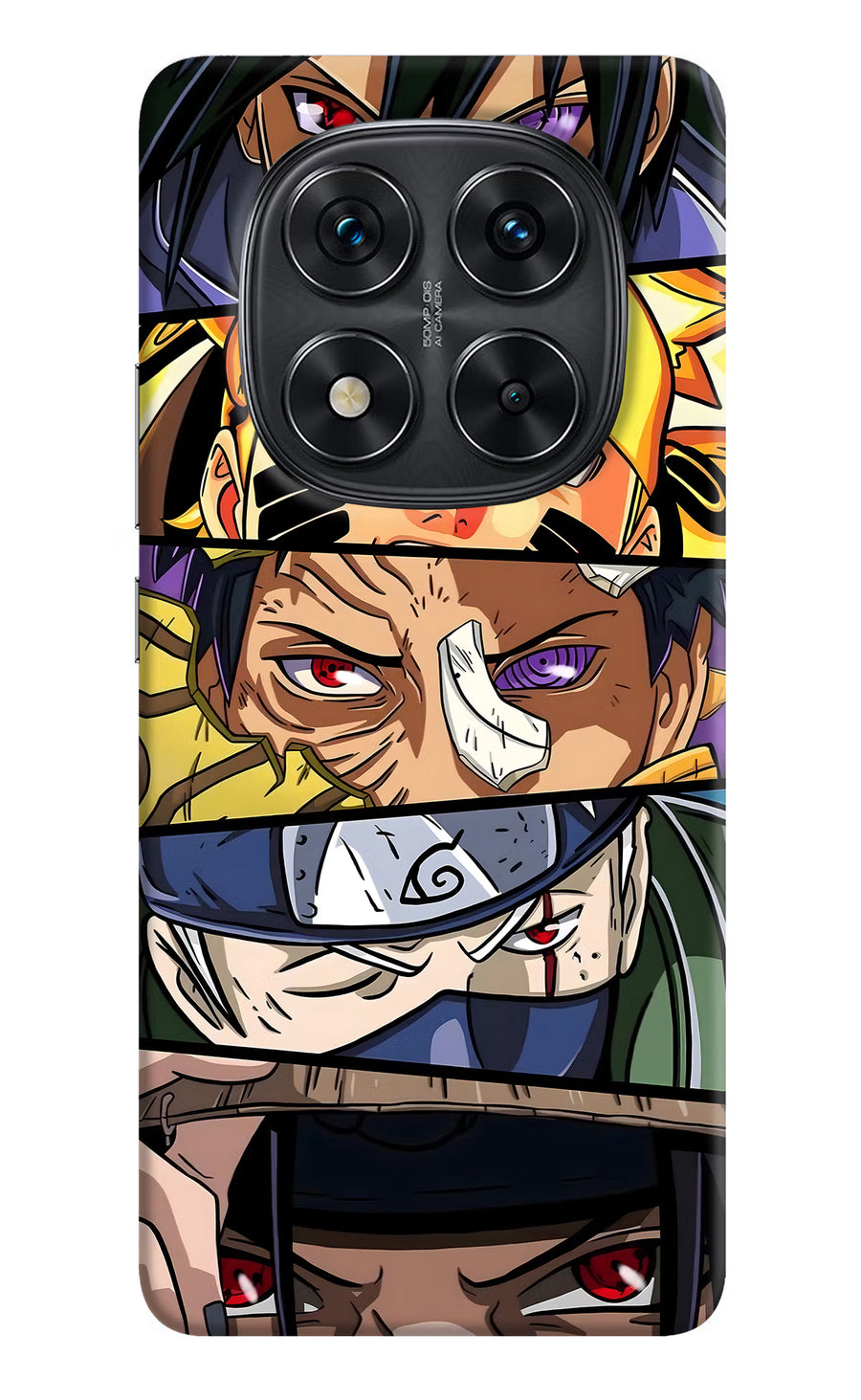 Naruto Character Redmi Note 14 Pro 5G Back Cover, Hard case