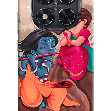 Radhe Krishna Redmi Note 14 Pro 5G Hard Case Back Cover by Casekaro
