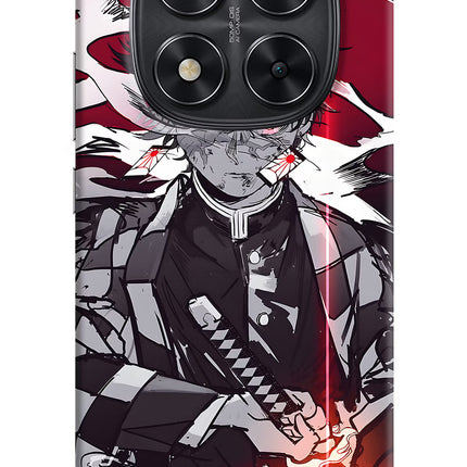 Demon Slayer Redmi Note 14 Pro 5G Hard Case Back Cover by Casekaro