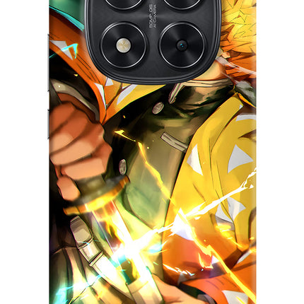 Demon Slayer Redmi Note 14 Pro 5G Hard Case Back Cover by Casekaro