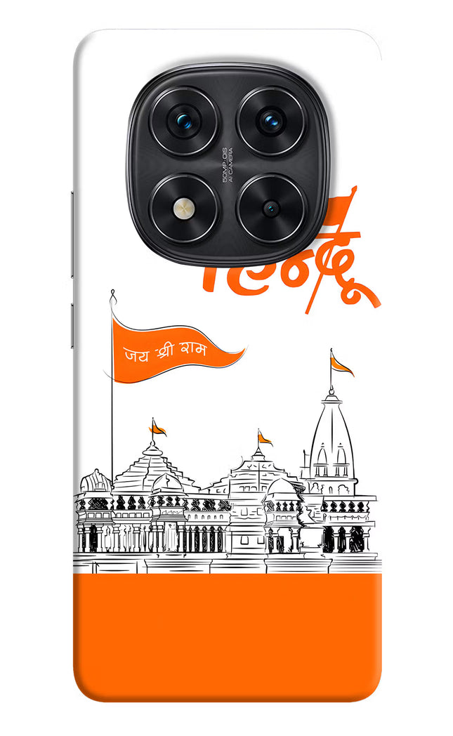 Jai Shree Ram Hindu Redmi Note 14 Pro 5G Hard Case Back Cover by Casekaro