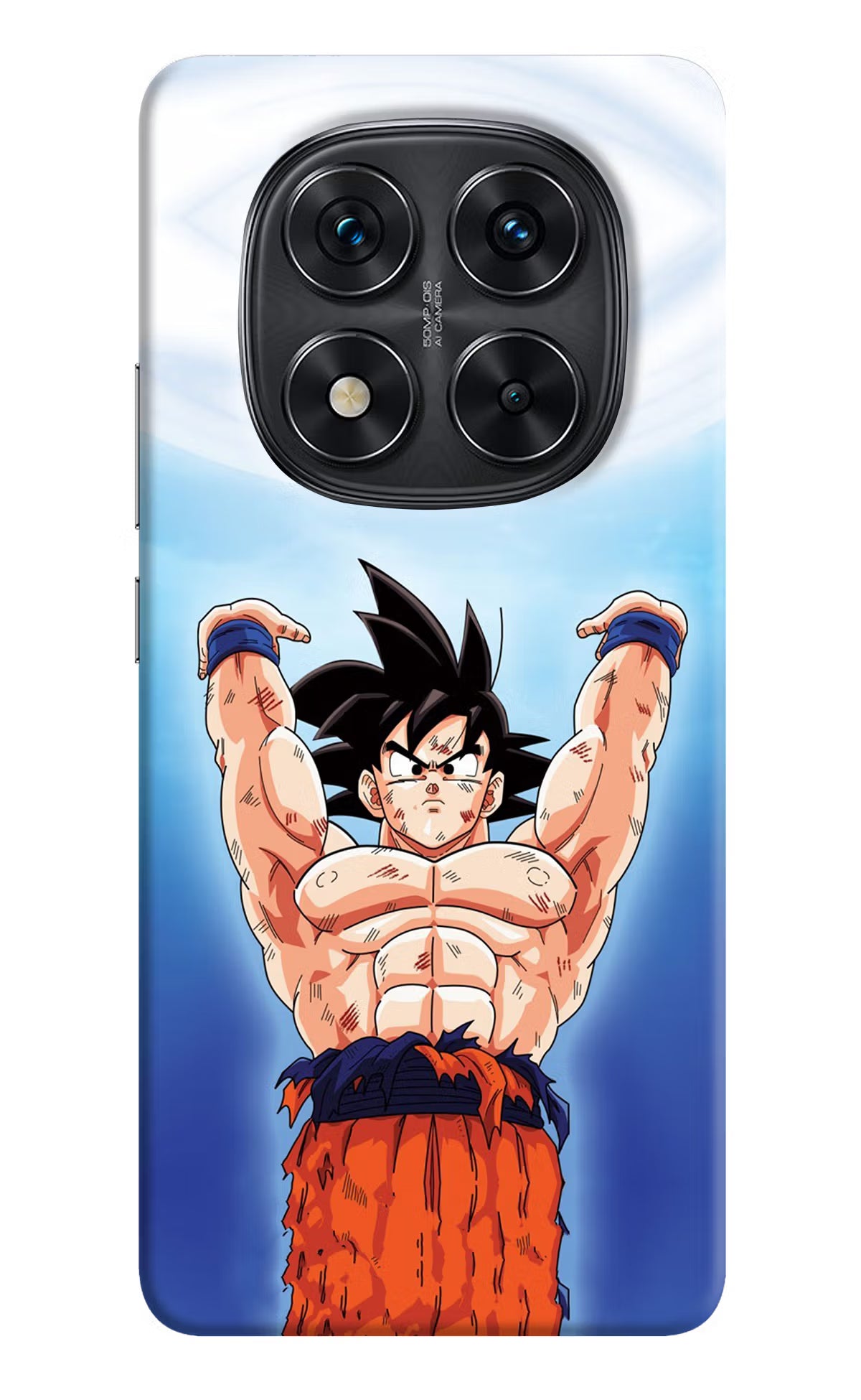 Goku Power Redmi Note 14 Pro 5G Hard Case Back Cover by Casekaro