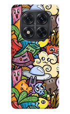 Veggie Doodle Redmi Note 14 Pro 5G Hard Case Back Cover by Casekaro