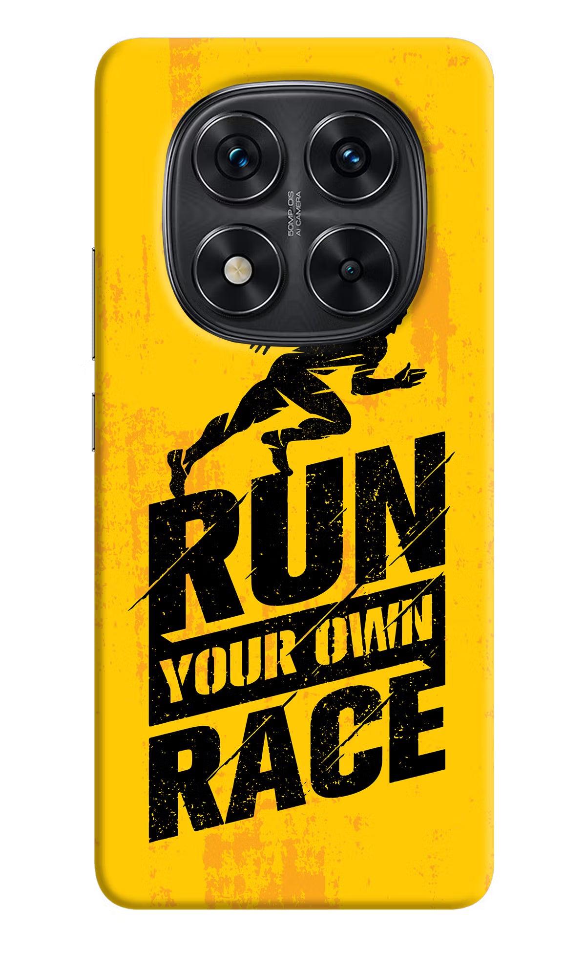 Run Your Own Race Redmi Note 14 Pro 5G Hard Case Back Cover by Casekaro